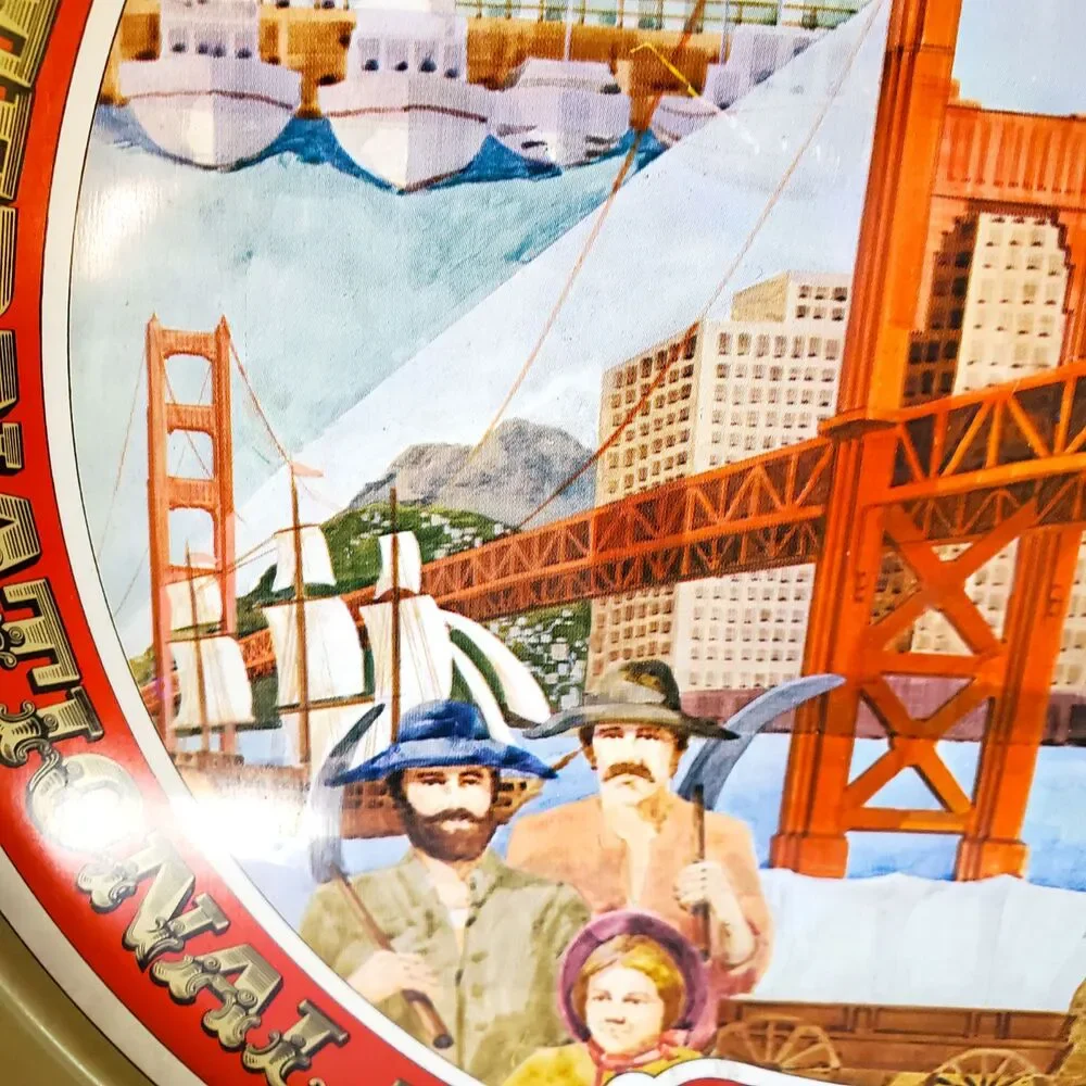 Vintage 1979 San Francisco Golden Gate Expo Tray